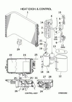 Mitsubishi SRC35ZJ-S spareparts