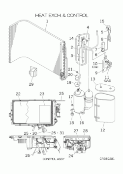Mitsubishi SRC25ZJ-S spareparts