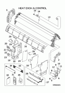 Mitsubishi SRK71ZK-S spareparts