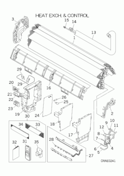 Mitsubishi SRK80ZK-S spareparts