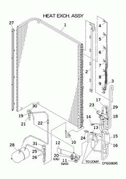Mitsubishi FDC125VSX spareparts