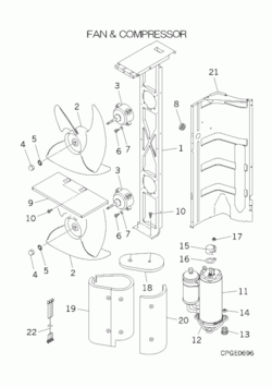Mitsubishi FDC125VSX spareparts