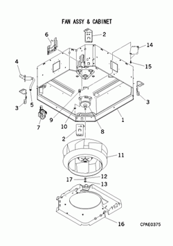 Mitsubishi FDT140VF spareparts