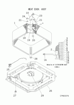Mitsubishi FDT140VF spareparts