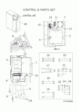 Mitsubishi FDC140VSX spareparts
