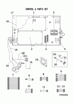 Mitsubishi FDTC50VF spareparts
