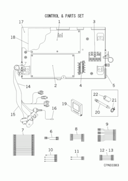 Mitsubishi FDTC60VF spareparts