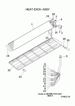Mitsubishi FDEN100VF spareparts