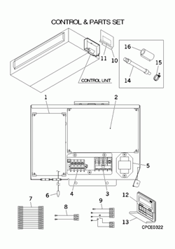 Mitsubishi FDUM100VF spareparts