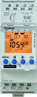 THEBEN TR610 TR611 TR612 TIJDKLOK ONTDOOIKLOK