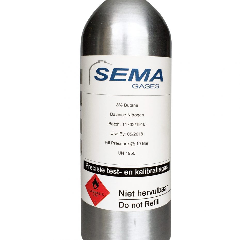 SEMA PROPANE PROPAAN CALIBRATIONGAS KALIBRATIEGAS KALIBRIERGAS