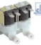 ELBI DOUBLE ANGLED SOLENOIDVALVE MAGNETVENTIL MAGNEETKLEP