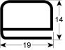 HOONVED DOORSEAL DEURRUBBER TÜRDICHTUNG JOINT PORTE