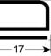 HOONVED DOORSEAL DEURRUBBER TÜRDICHTUNG JOINT PORTE