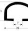 JUNO DOORSEAL DEURRUBBER TÜRDICHTUNG JOINT PORTE