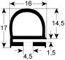 MANITOWOC DOORSEAL DEURRUBBER TÜRDICHTUNG JOINT PORTE