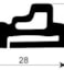 MODULINE DOORSEAL DEURRUBBER TÜRDICHTUNG JOINT PORTE