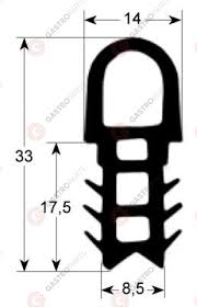 MORICE DOORSEAL DEURRUBBER TÜRDICHTUNG JOINT PORTE