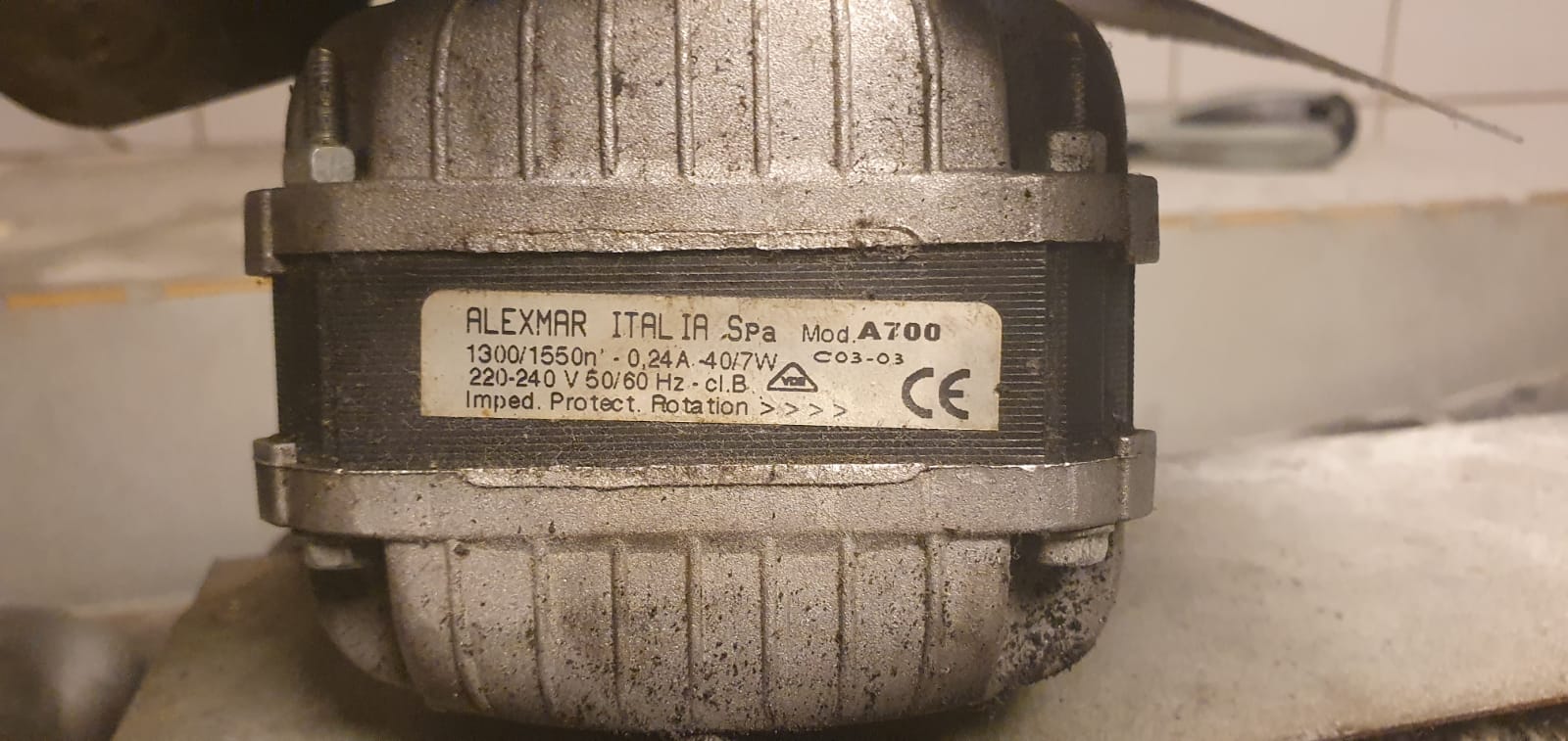 ALEXMAR VENTILATORMOTOR FANMOTOR LÜFTERMOTOR