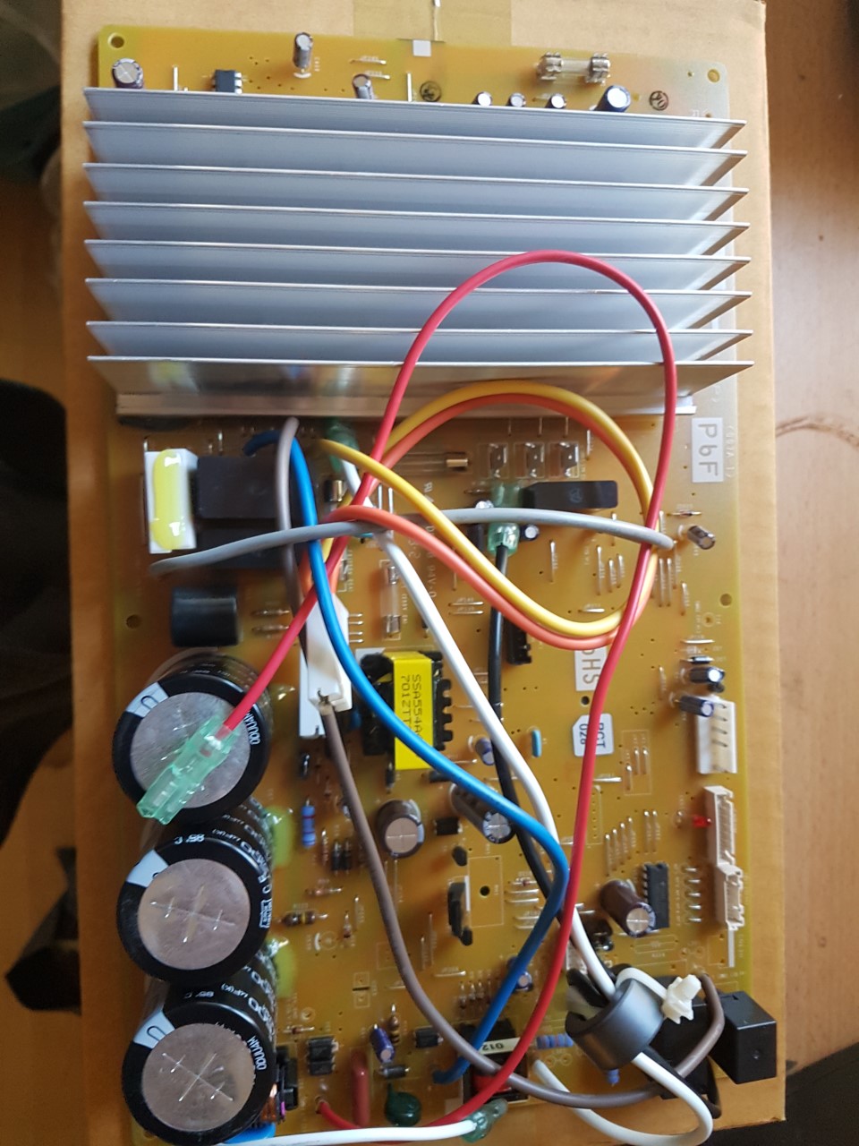 MITSUBISHI SSA512T091A POWERBOARD PRINTPLAAT