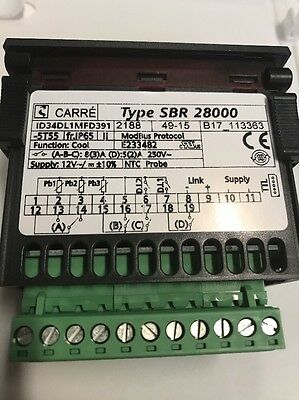 CARRE SBR15003 SBR28000 ELECTRONIC THERMOSTAT ELECTRONISCHE THERMOSTAAT