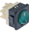 AFINOX WIPSCHAKELAAR ROCKER SWITCH GROEN