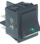 AMBASSADE WIPSCHAKELAAR ROCKER SWITCH GROEN