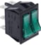 ANIMO WIPSCHAKELAAR ROCKER SWITCH GROEN