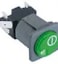 ASCASO WIPSCHAKELAAR ROCKER SWITCH GROEN