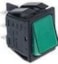 COOKMAX WIPSCHAKELAAR ROCKER SWITCH GROEN