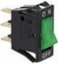 COOKMAX WIPSCHAKELAAR ROCKER SWITCH GROEN