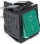DESMON WIPSCHAKELAAR ROCKER SWITCH GROEN