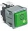 DIHR WIPSCHAKELAAR ROCKER SWITCH DRUKSCHAKELAAR GROEN