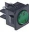 FACTORY WIPSCHAKELAAR ROCKER SWITCH GROEN