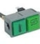 KROMO WIPSCHAKELAAR ROCKER SWITCH GROEN