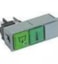 KROMO WIPSCHAKELAAR ROCKER SWITCH GROEN