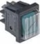 LA-PAVONI WIPSCHAKELAAR ROCKER SWITCH GROEN