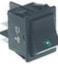MASTRO WIPSCHAKELAAR ROCKER SWITCH GROEN