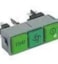 ROSINOX WIPSCHAKELAAR ROCKER SWITCH GROEN