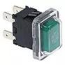 TECHNOBLOCK WIPSCHAKELAAR ROCKER SWITCH GROEN