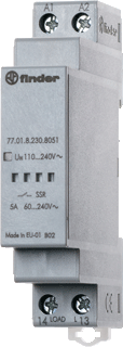 FINDER 77 SERIE-SOLID STATE RELAIS (SSR) 5 - 15 - 25 - 30 - 40 - 50 A