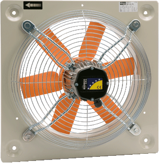 INATHERM HEP-35-4M/H 4T/H MUURVENTILATOR WALLMOUNTED FAN