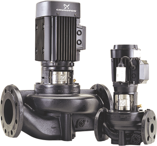 GRUNDFOS INLINE CIRCULATIEPOMP 