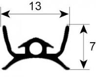 MBM ITALIEN DOORSEAL DEURRUBBER TÜRDICHTUNG JOINT PORTE