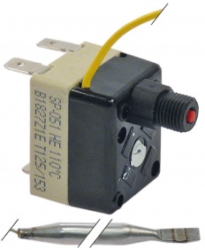 TESCASA SAFETY THERMOSTAT MAXIMAALTHERMOSTAAT SIEGERHEITSTHERMOSTAAT