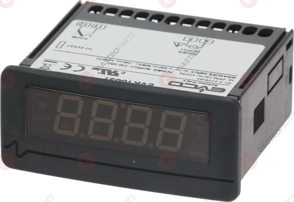 EVCO EVK100J7 EVK100M3/M7/P3 THERMOMETER