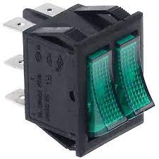 ANIMO WIPSCHAKELAAR ROCKER SWITCH GROEN