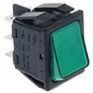 CLASSEQ WIPSCHAKELAAR ROCKER SWITCH GROEN