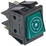 COMENDA WIPSCHAKELAAR ROCKER SWITCH DRUKSCHAKELAAR GROEN