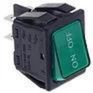 COOKMAX WIPSCHAKELAAR ROCKER SWITCH GROEN